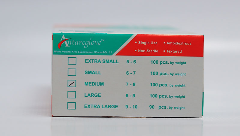 NITRILE POWDER FREE EXAMINATION GLOVES - Image 3