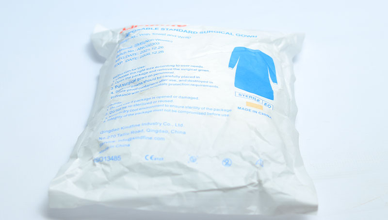 DISPOSABLE REINFORCED SURGICAL GOWN - Image 2