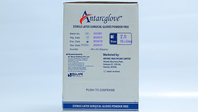 STERILE LATEX SURGICAL GLOVES POWDER FREE - Image 3