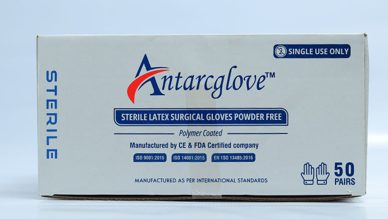 STERILE LATEX SURGICAL GLOVES POWDER FREE - Image 4
